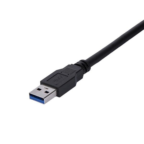 StarTech.com USB3SEXT1MBK USB-kabel USB 3.2 Gen 1 (3.1 Gen 1) 1 m USB A 5 Gbit/sek. Sort