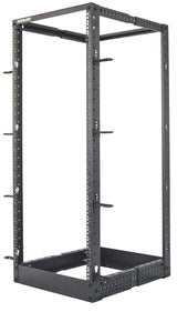 Intellinet 714242 stativ 26U Fritstående reol Sort