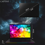 CAPTIVA GY6 959AG 25T1 AMD Ryzen™ 9 9955HX Laptop 40,6 cm (16") WQXGA 64 GB DDR5-SDRAM 2 TB SSD NVIDIA GeForce RTX 5090 Wi-Fi 6 (802.11ax) Windows 11 Home Tysk Sort