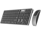Tracer TRAKLA46773 tastatur Mus inkluderet Kontor RF trådløst QWERTY Sort, Grå