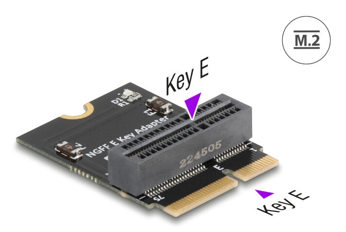 DeLOCK 64341 interface-kort/adapter Intern M.2
