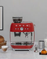 Smeg 50's Style Espressomaskine EGF03RDEU Rød