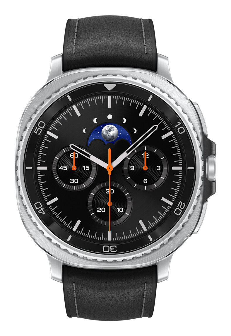Samsung Galaxy Watch 8 Classic 3,3 cm (1.3") AMOLED 46 mm Digital 438 x 438 pixel Berøringsskærm Sølv Wi-Fi GPS (satellit)