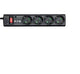 Eaton PS4D overspændingsbeskytter Sort, Hvid 4 AC stikkontakt(er) 220 - 250 V 1 m
