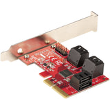 StarTech.com 6P6G-PCIE-SATA-CARD interface-kort/adapter Intern