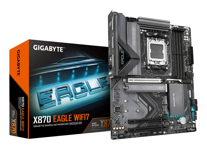 GIGABYTE X870 EAGLE WIFI7 bundkort AMD X870 Sokkel AM5 ATX
