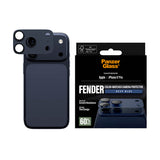 PanzerGlass ® Fender Kamerabeskytter Dybblå iPhone 17 Pro