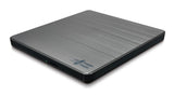Hitachi-LG Slim Portable DVD-Writer optisk diskdrev DVD±RW Sølv