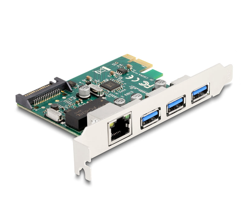 DeLOCK 90105 interface-kort/adapter Intern RJ-45, USB 3.2 Gen 1 (3.1 Gen 1)