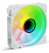 Sharkoon SHARK Mirror RGB PWM REVERSE Computerkabinet Ventilator 12 cm Hvid 1 stk