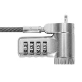 Targus ASP96RGLX kabellås Sølv 2 m