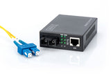 Digitus DN-82121-1 netværksomformer til medie 1000 Mbit/s 1310 nm Enkeltilstand Sort