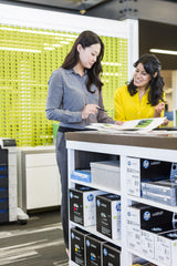 HP Original 650A LaserJet-tonerpatron, sort