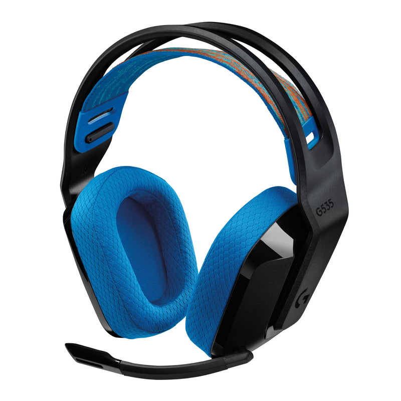 Logitech G G535 Headset Trådløs Spil Sort, Blå
