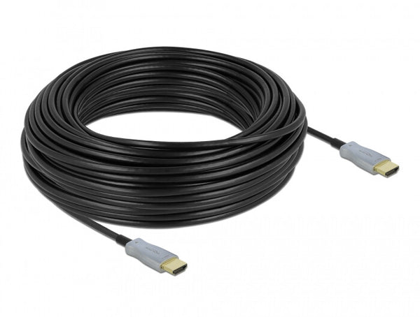 DeLOCK 85049 HDMI-kabel 30 m HDMI Type A (Standard) Sort
