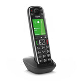 Gigaset E720HX Analog/DECT-telefon Nummervisning Sort