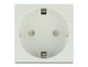 DeLOCK 81392 stikkontakt CEE 7/3 Hvid