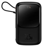 Baseus PPQD060101 powerbank Lithium polymer (LiPo) 10000 mAh Sort