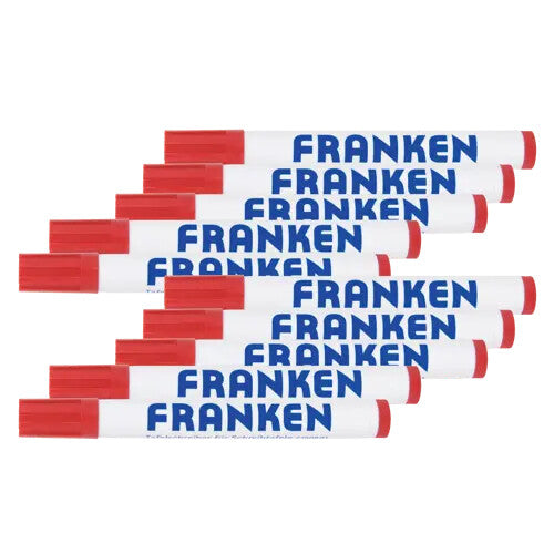 Franken Z1902 01 speedmarker 10 stk Rund spids Rød