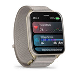 Garmin Venu X1 5,08 cm (2") AMOLED Digital 448 x 486 pixel Berøringsskærm Guld, Titanium Wi-Fi GPS (satellit)