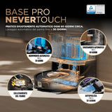 Shark PowerDetect NeverTouch Pro 2-in-1 Saug Sort, Stenfarve