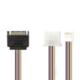 Nedis CCGP73550VA015 intern strømkabel 0,15 m