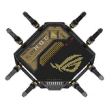 ASUS ROG Rapture GT-BE98 trådløs router 10 Gigabit Ethernet Quad-band (2.4 GHz / 5 GHz-1 / 5 GHz-2 / 6 GHz) Sort