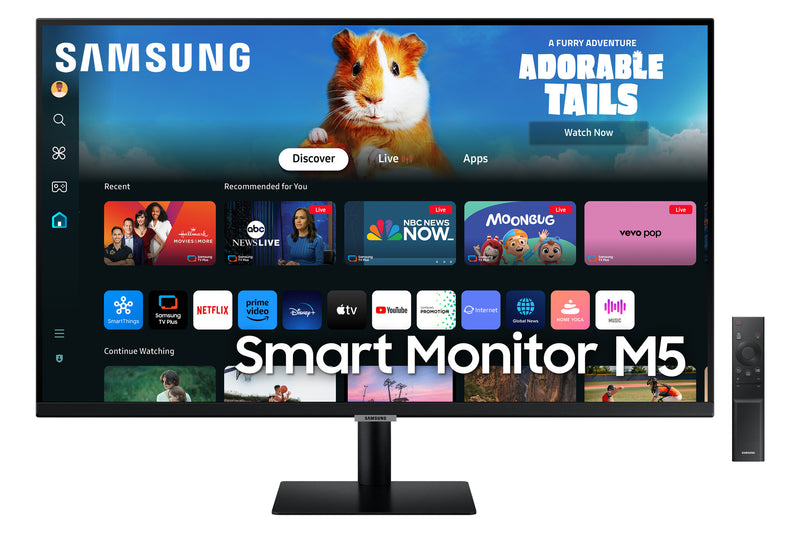 Samsung M50D computerskærm 68,6 cm (27") 1920 x 1080 pixel Fuld HD LED Sort