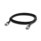 Ubiquiti UACC-CABLE-PATCH-OUTDOOR-2M-BK netværkskabel Sort Cat5e S/UTP (STP)