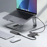 StarTech.com 5G4AB-USB-C-HUB interface hub USB 3.2 Gen 1 (3.1 Gen 1) Type-C 5000 Mbit/s Grå