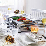 Rommelsbacher RCC 1500 raclette grill 1500 W Krom
