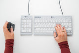 BakkerElkhuizen UltraBoard 955 V2 Numeric numerisk tastatur Laptop/PC USB Mørkegrå, Lys grå