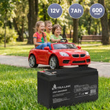 Extralink AGM 12V 7.2Ah - Batterie - 7.200 mAh Blybatterier (VRLA) 7,2 At