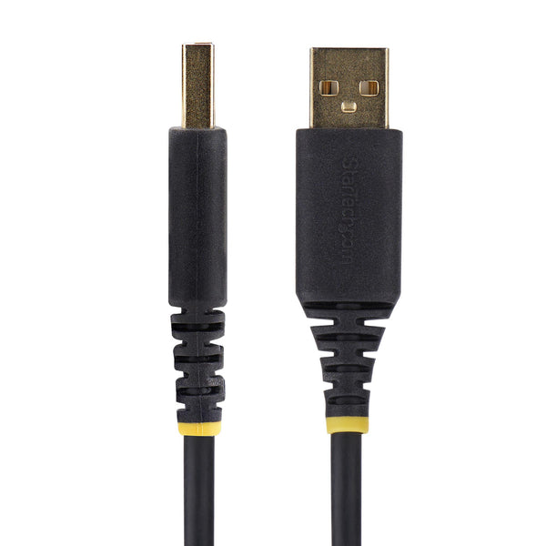 StarTech.com 1P1FFC-USB-SERIAL serielkabel Sort 0,3 m USB Type-A DB-9
