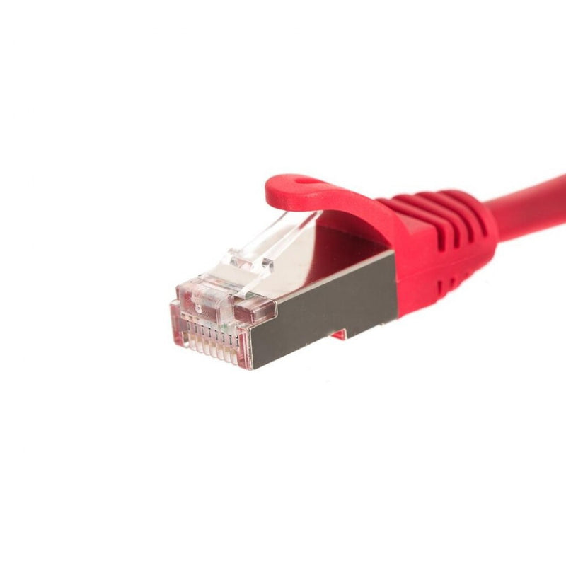 Netrack BZPAT05FR netværkskabel Rød 0,5 m Cat5e F/UTP (FTP)