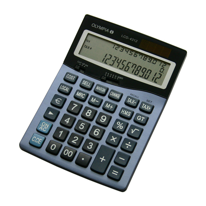 Olympia LCD 4312 regnemaskine Desktop Basis