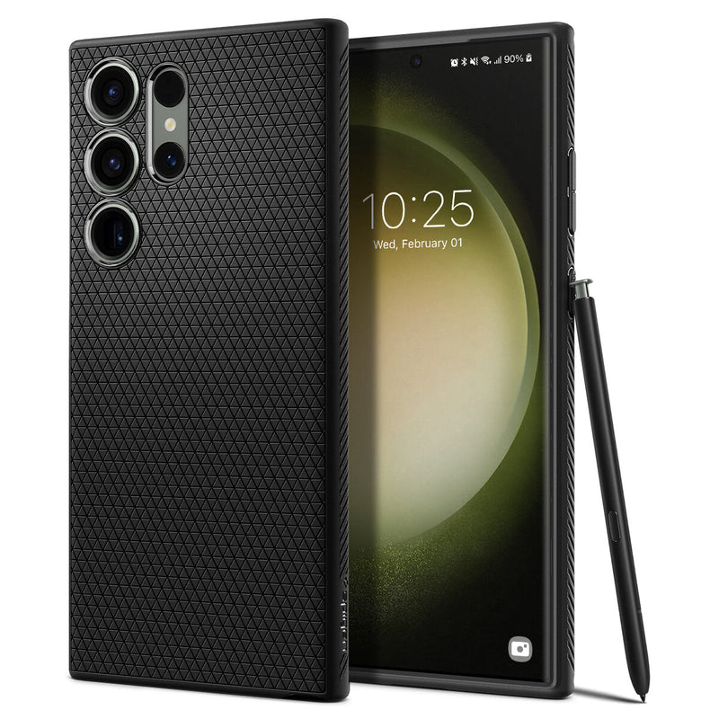 Spigen Liquid Air mobiltelefon etui 17,3 cm (6.8") Cover Sort