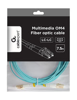 Gembird CFO-MDOM4-LC/LC-7.5M InfiniBand og fiberoptisk kabel 7,5 m LC/UPC Turkis