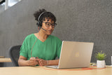 HP Poly Blackwire 8225 Stereo USB-C Headset +USB-C/A Adapter