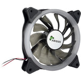 Inter-Tech Argus RS-051 RGB Computerkabinet Ventilator 12 cm Sort