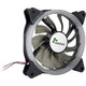 Inter-Tech Argus RS-051 RGB Computerkabinet Ventilator 12 cm Sort
