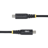 StarTech.com S2CEPR2M-USB-CABLE USB-kabel USB 2.0 USB C 0,48 Gbit/sek. 240 W Sort