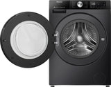 Hisense WF3S8043BB3 vaskemaskine Front-læsning 8 kg 1400 rpm Sort