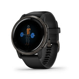 Garmin Venu 2 3,3 cm (1.3") AMOLED 45.4 mm Digital 416 x 416 pixel Berøringsskærm Wi-Fi GPS (satellit)