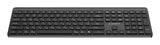 Gembird KB-WPS-03 tastatur Kontor RF trådløs + Bluetooth QWERTY US International, Ukrainsk, Russisk Sort