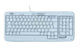Medigenic Compact tastatur Medicinsk USB + PS/2 US engelsk Hvid