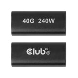 CLUB3D CAC-2507 USB-kabel USB4 Gen 3x2 USB C 40 Gbit/sek. 240 W Sort