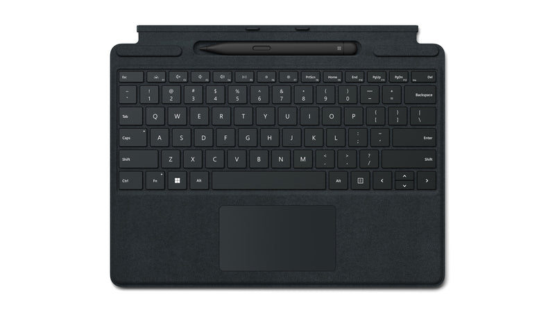 Microsoft Surface Pro Signature Keyboard with Slim Pen 2 AZERTY Fransk Microsoft Cover port Sort