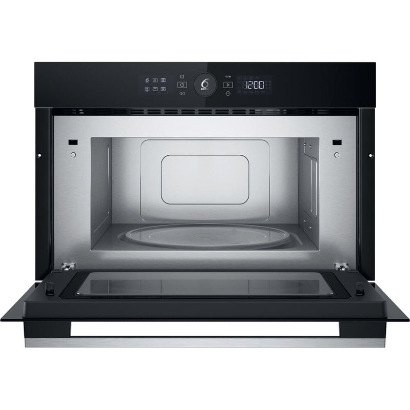Whirlpool WMD54MX Sort, Rustfrit stål Grill mikroovn Indbygget 31 L 1000 W