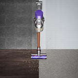Dyson Cyclone V10 Absolute 2-i-1 stangstøvsuger Batteri Dry Poseløs Kobberfarve, Nikkel
